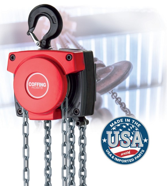 LHH-NC HAND CHAIN HOIST 1/2 TON 10' LIFT 